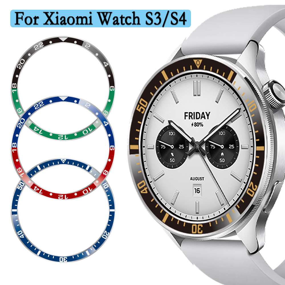 Xiaomi Smartwatch S3 Accessories - Steel Bezel Rings For Xiaomi Watch