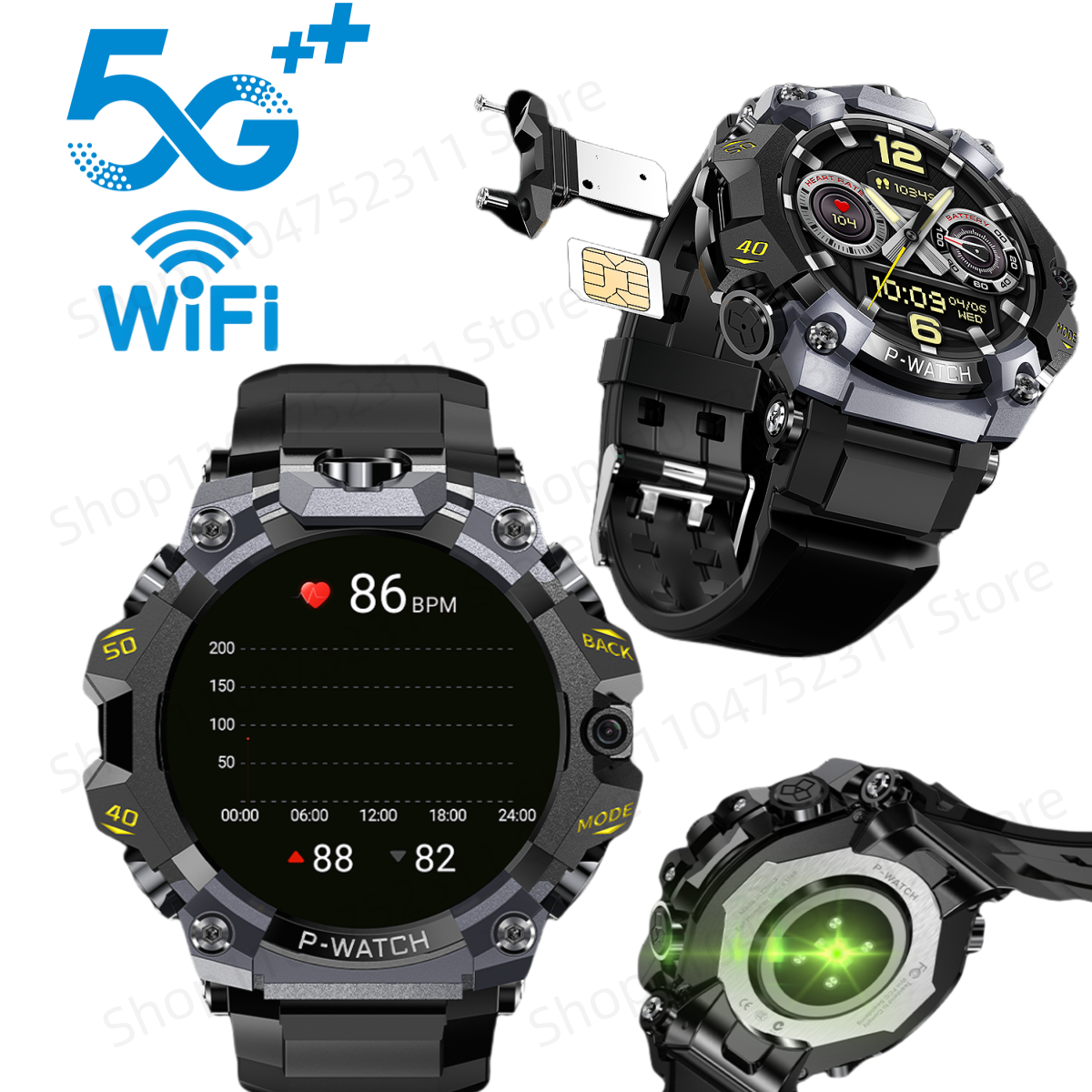 Smartwatch Id - 5g Full Netcom Smartwatch 1.508 inch