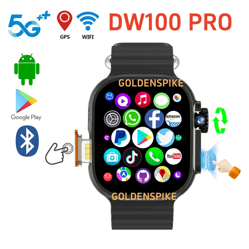 Smartwatch Store - DW100 PRO SmartWatch 4G/5G Android OS