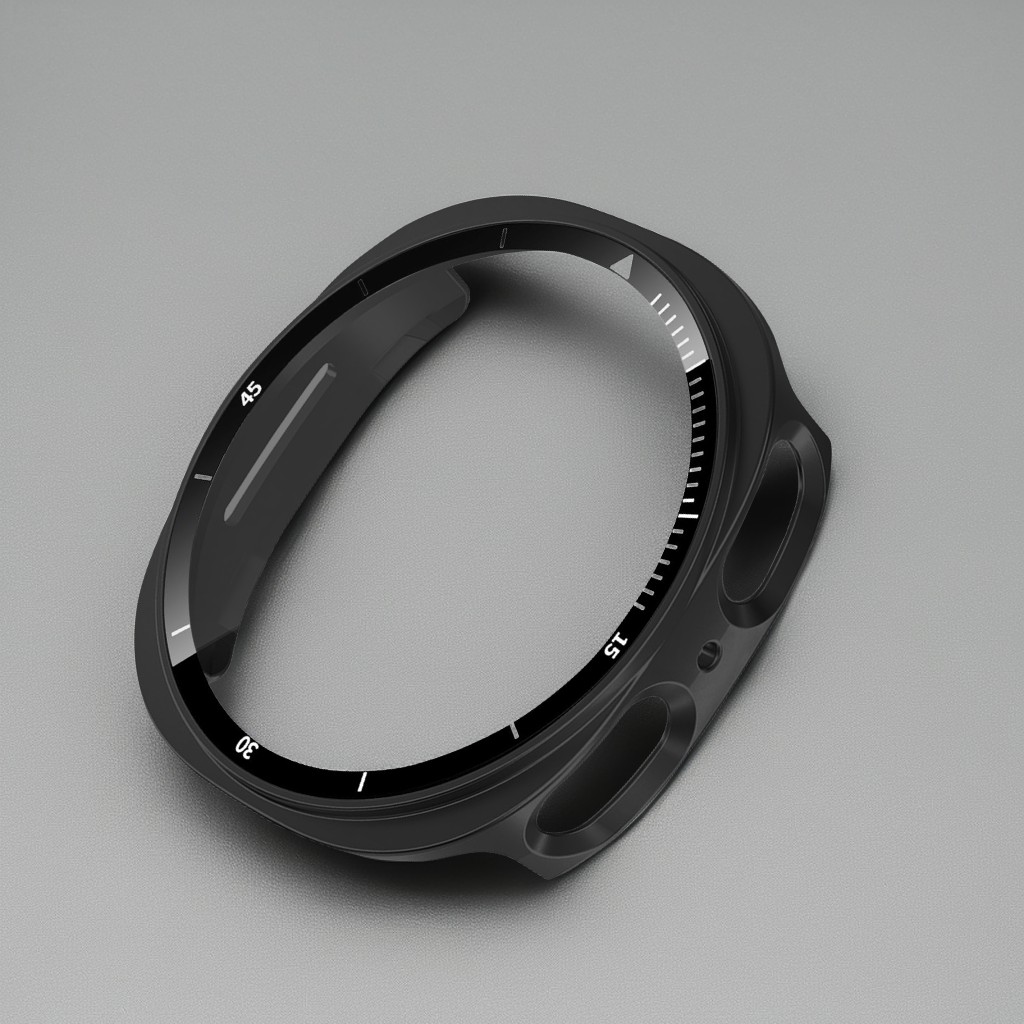 Samsung Smartwatch Accessories - Tempered Glass Screen Protector Case for