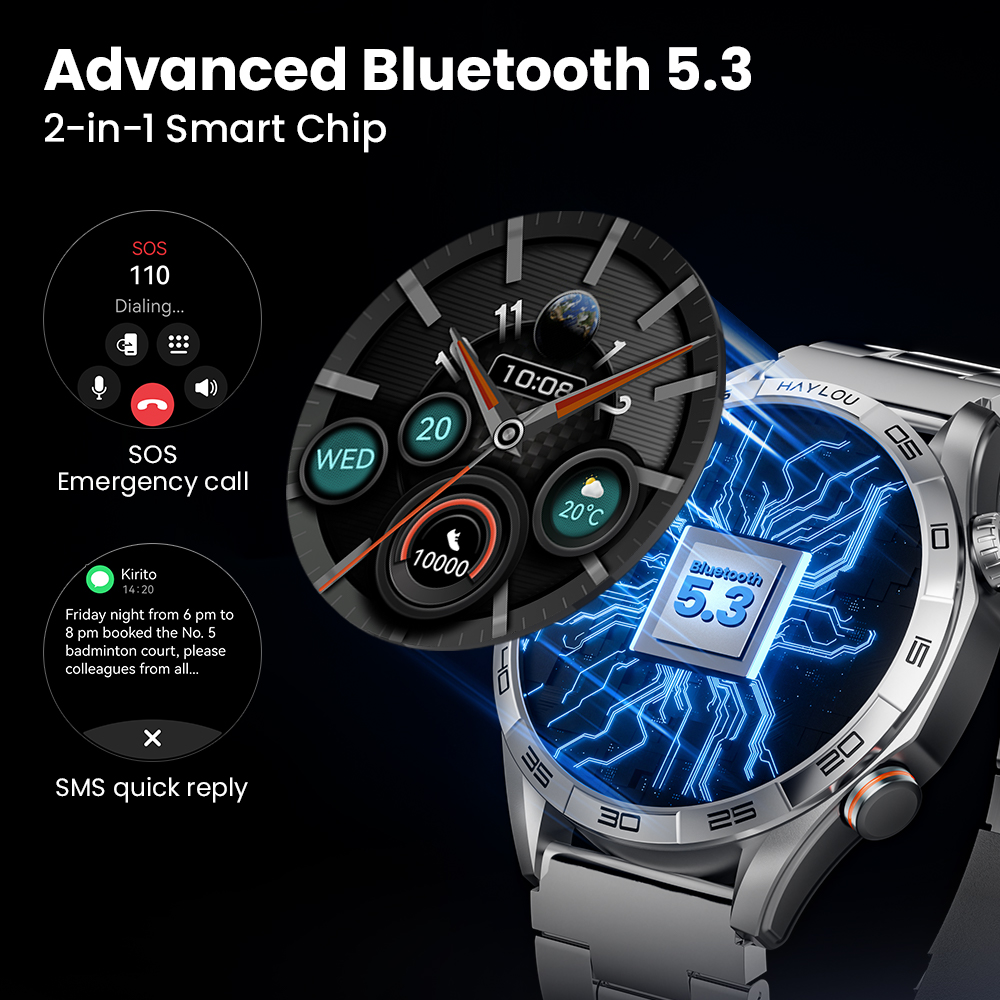 HAYLOU Solar 5 Voice Calling S - Smartwatch Instagram ulasan dan harga