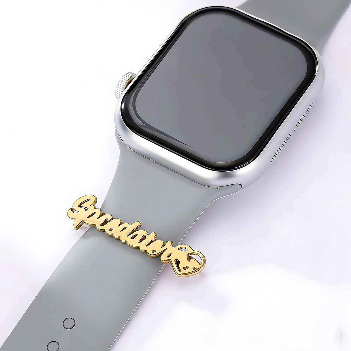 Gold Stainless Steel Custom Le - Smartwatch Straps & Accessories ulasan dan harga