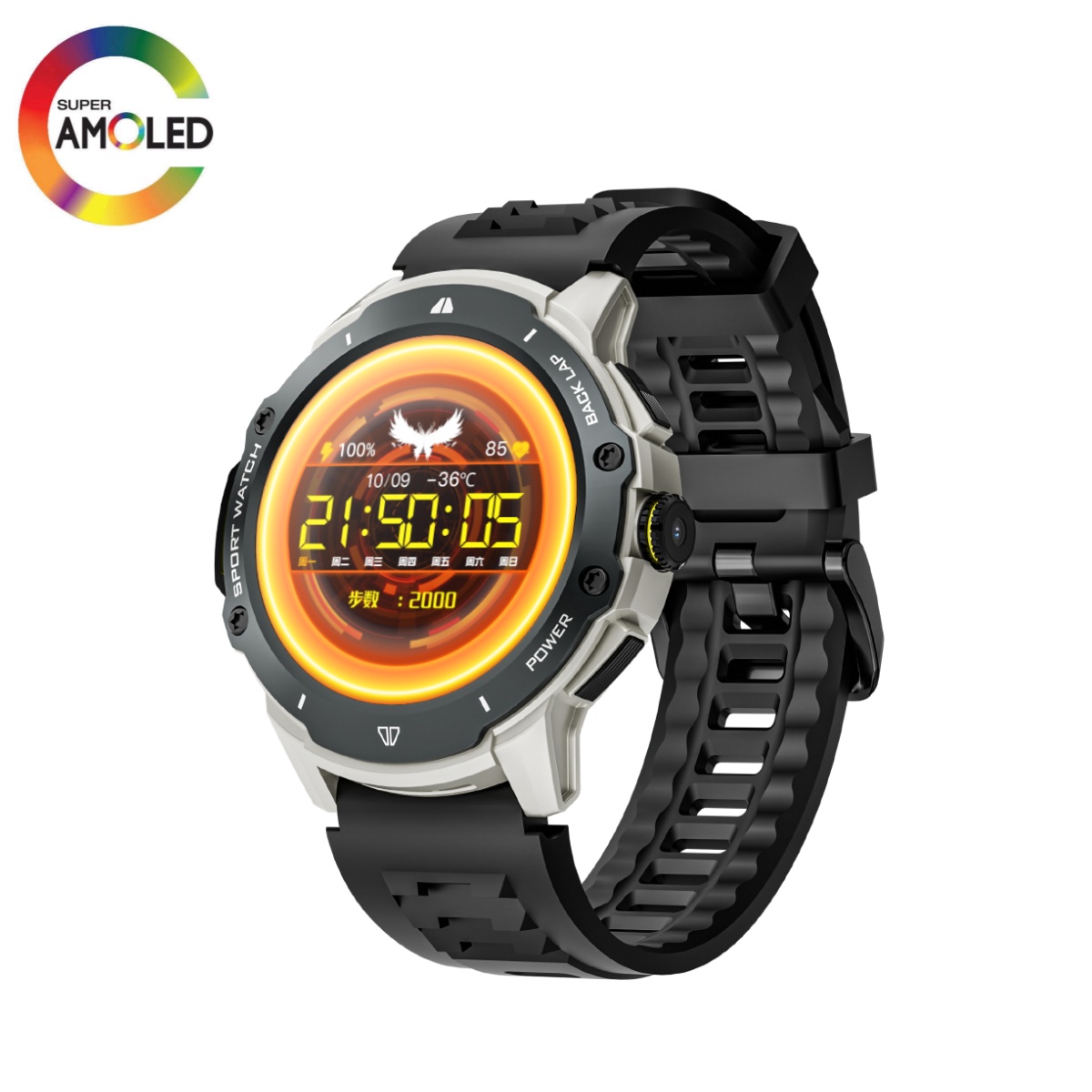 8+128GB Smart Watch 1.43''AMOL - Smartwatch Store ulasan dan harga
