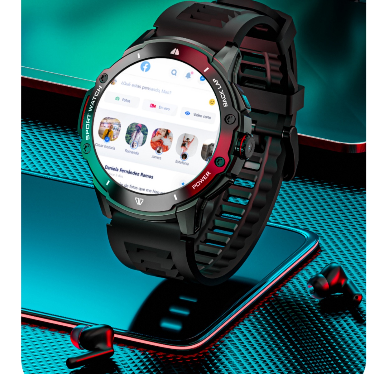 8+128GB Smart Watch 1.43''AMOL - Smartwatch Store ulasan dan harga