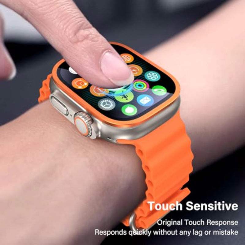 2PCS HD Metal Tempered Glass F - Smartwatch Straps & Accessories ulasan dan harga