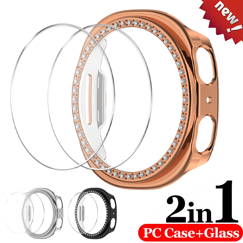 Case + Glass Full Coverage Bum - Samsung Smartwatch Accessories ulasan dan harga