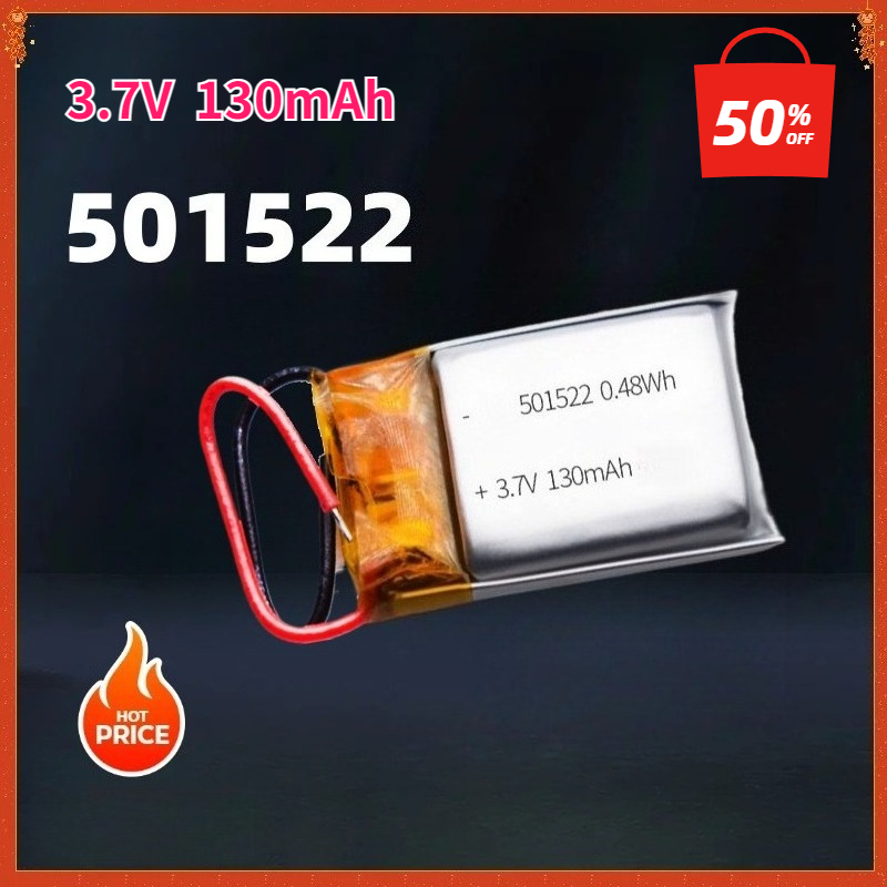 3.7V 130mAh Rechargeable Polym - Smartwatch Headset ulasan dan harga