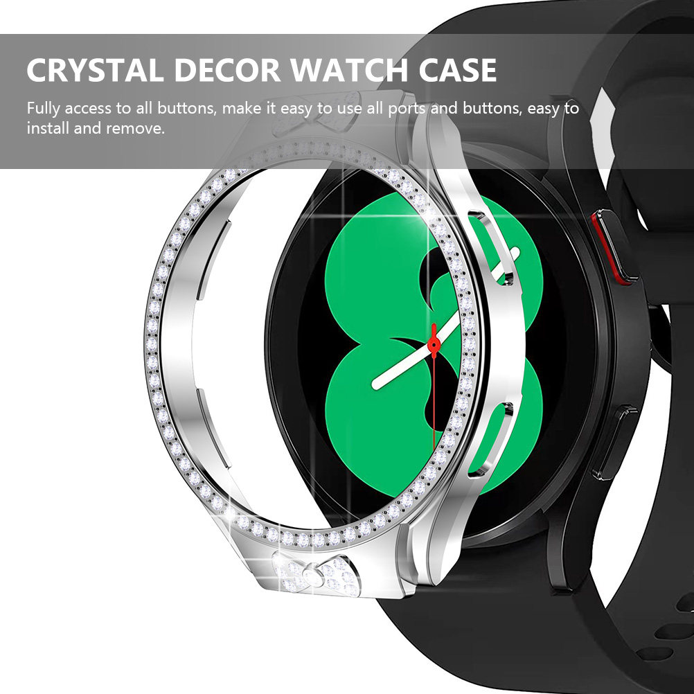 Shiny Glitter Crystal Decor Wa - Smartwatch Case ulasan dan harga