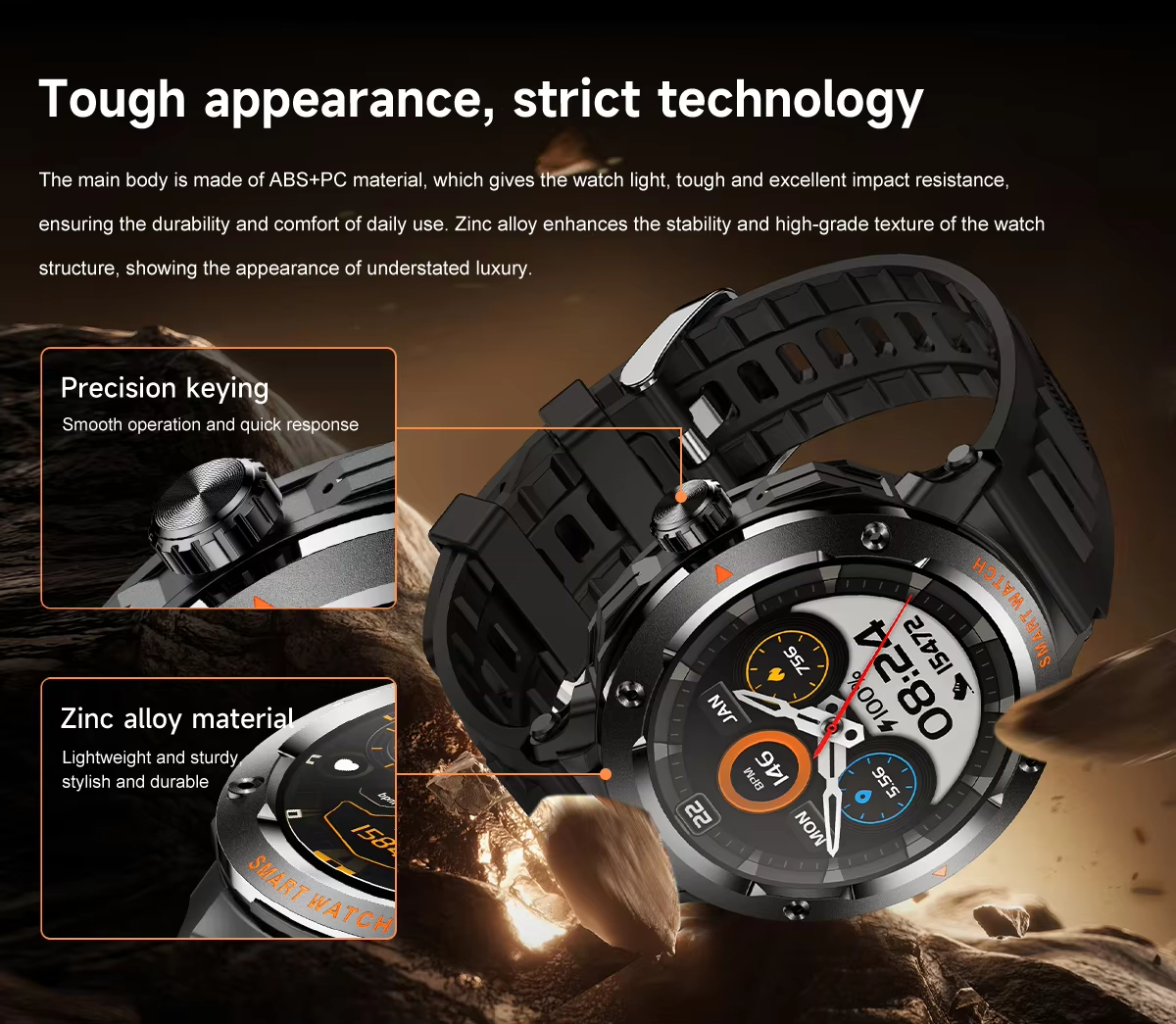 NFC Smart Watch Wireless Earph - Smartwatch Headset ulasan dan harga