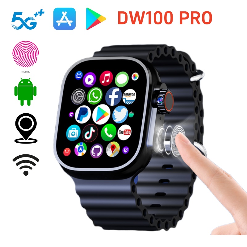 DW100 PRO SmartWatch 4G/5G And - Smartwatch Store ulasan dan harga