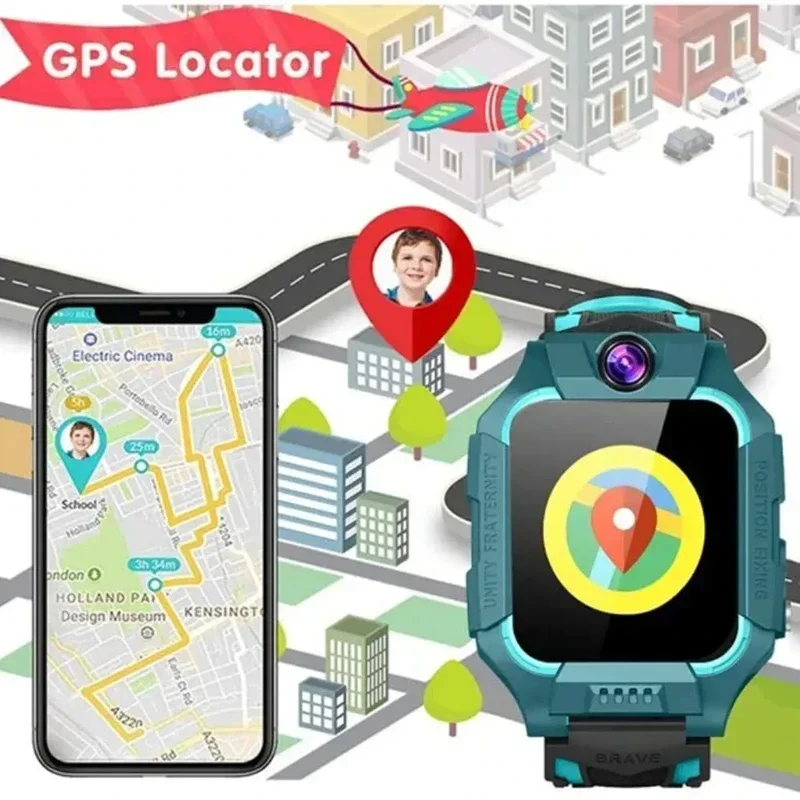 Lenovo Kids Smart Watch 4g Sim - Smartwatch Id ulasan dan harga