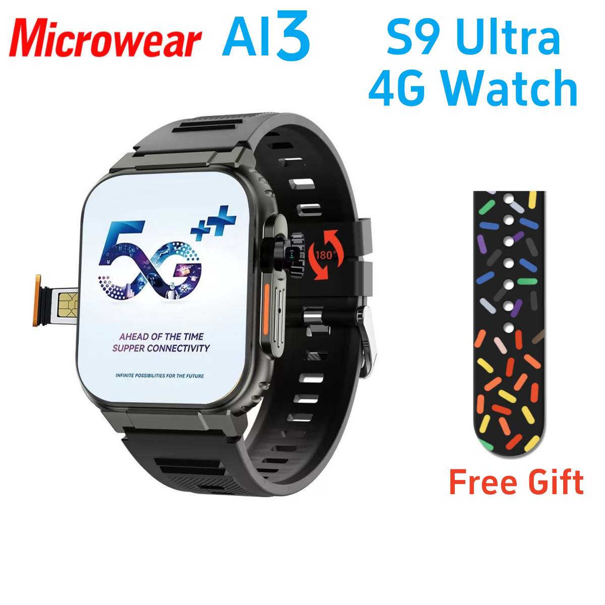 Microwear Ultra Ai3 Smart Watc - Smartwatch Instagram ulasan dan harga