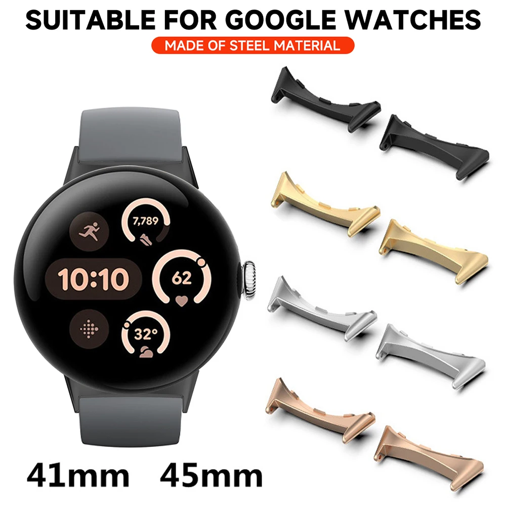 2pcs Watch Strap Connector Ada - Smartwatch Straps & Accessories ulasan dan harga