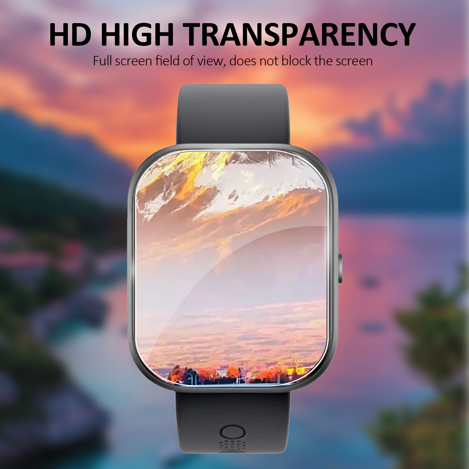 HD Clear TPU Hydraulic Screen  - Watch Face Protector ulasan dan harga