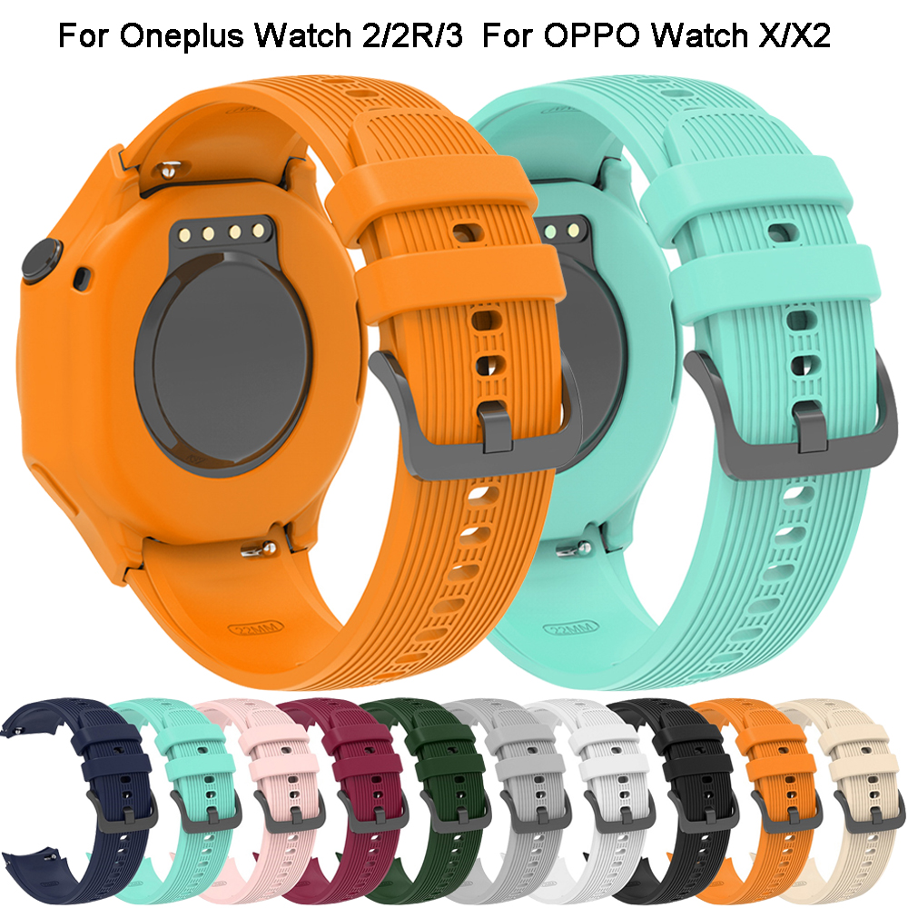 Silicone Watch Band for Oneplu - Smartwatch X2 ulasan dan harga