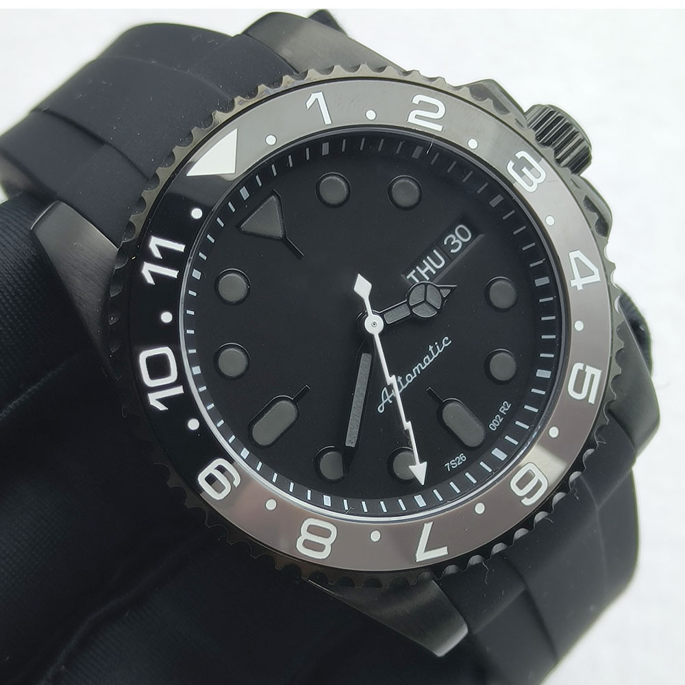 40MM NH36 Watch Black Men's St - Accessories With Watch ulasan dan harga