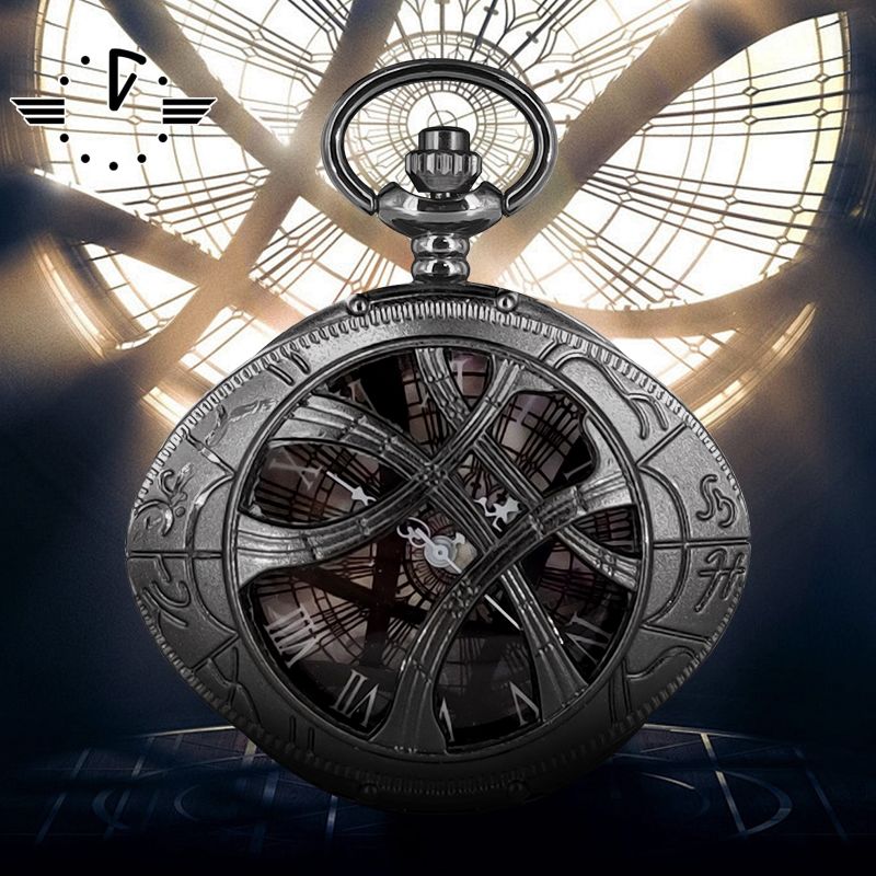 Marvel flip pocket watch, cute - Accessories With Watch ulasan dan harga