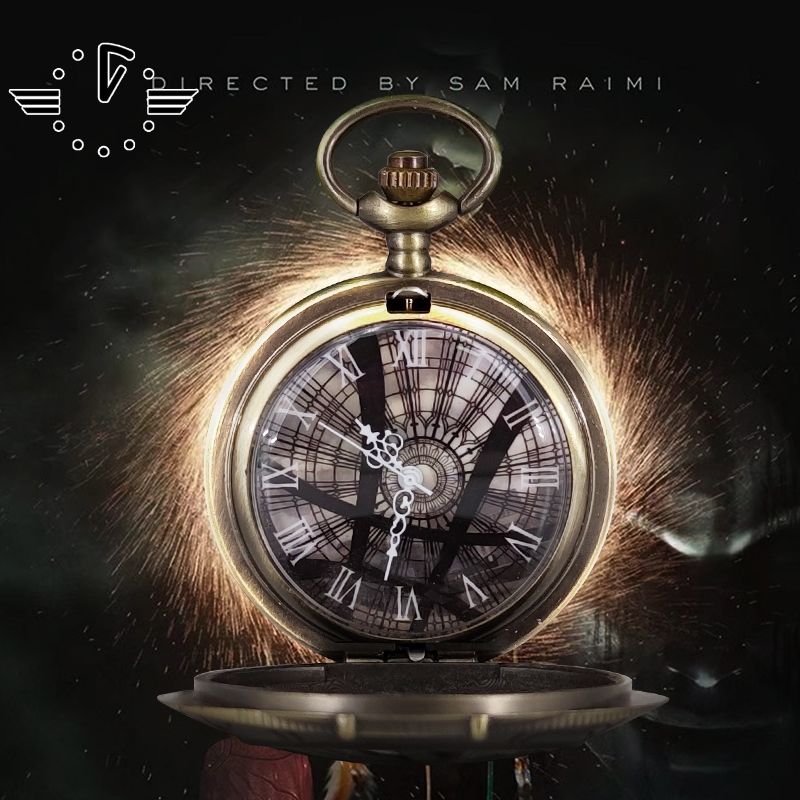 Marvel flip pocket watch, cute - Accessories With Watch ulasan dan harga
