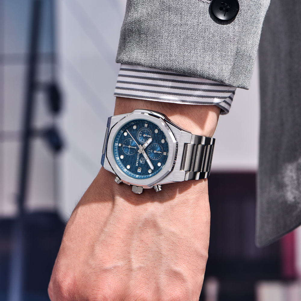 2025 New BENYAR Men's Watches  - Accessories With Watch ulasan dan harga