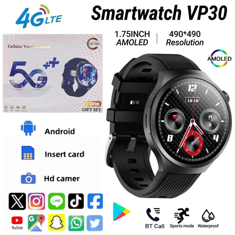 VP30 Smart Watch 4G/5G Android - Smartwatch Store ulasan dan harga