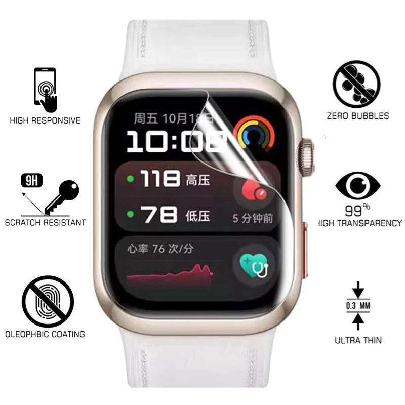 TPU Hydrogel Film For Huawei W - Smartwatch Watch Accessories ulasan dan harga