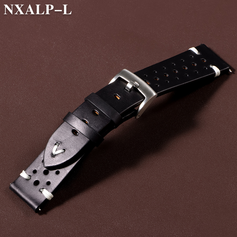 Retro Oil Wax Discoloration Le - Nylon Nato Strap ulasan dan harga
