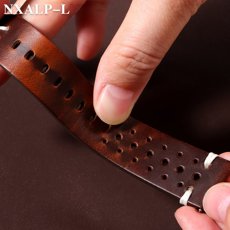 Retro Oil Wax Discoloration Le - Nylon Nato Strap ulasan dan harga