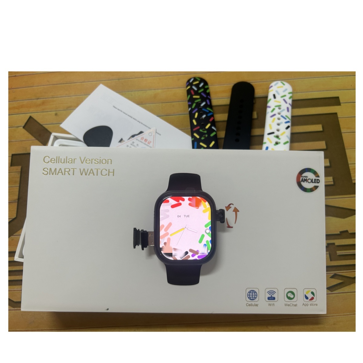 CD99 Smart Watch 8GB RAM AMOLE - Smartwatch Instagram ulasan dan harga