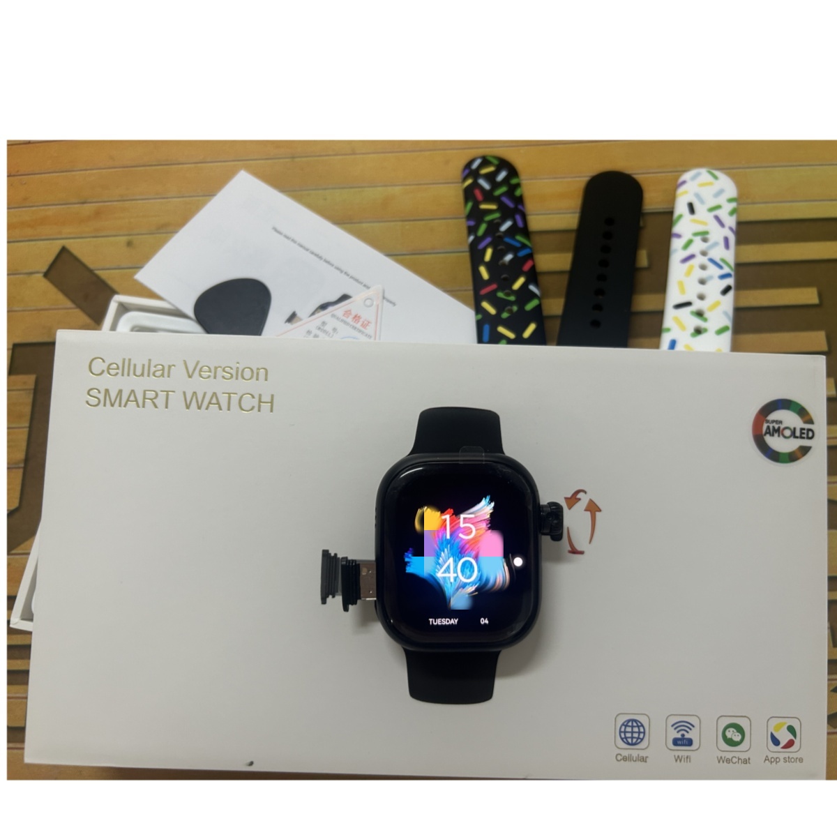 CD99 Smart Watch 8GB RAM AMOLE - Smartwatch Instagram ulasan dan harga