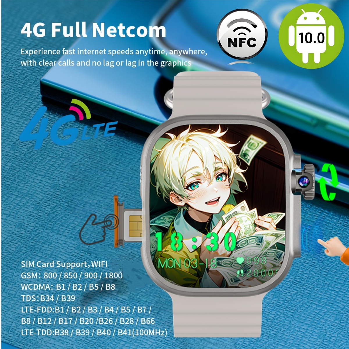 S10 Ultra 3 MAX Smartwatch Cel - Smartwatch Id ulasan dan harga