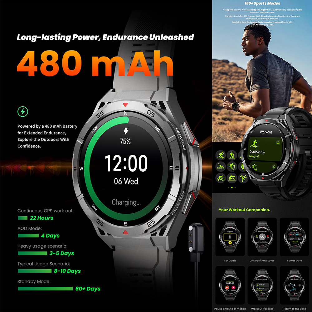X2 Tank GPS Smart Watch 3ATM W - Smartwatch X2 ulasan dan harga