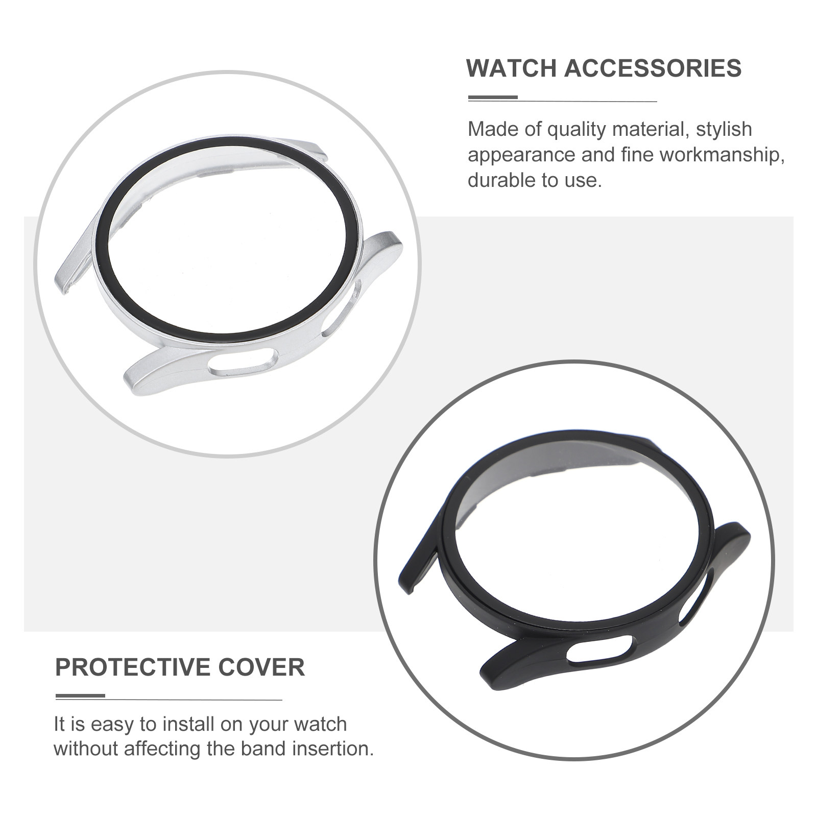 2Pcs Premium Watch Protective  - Smartwatch Case ulasan dan harga