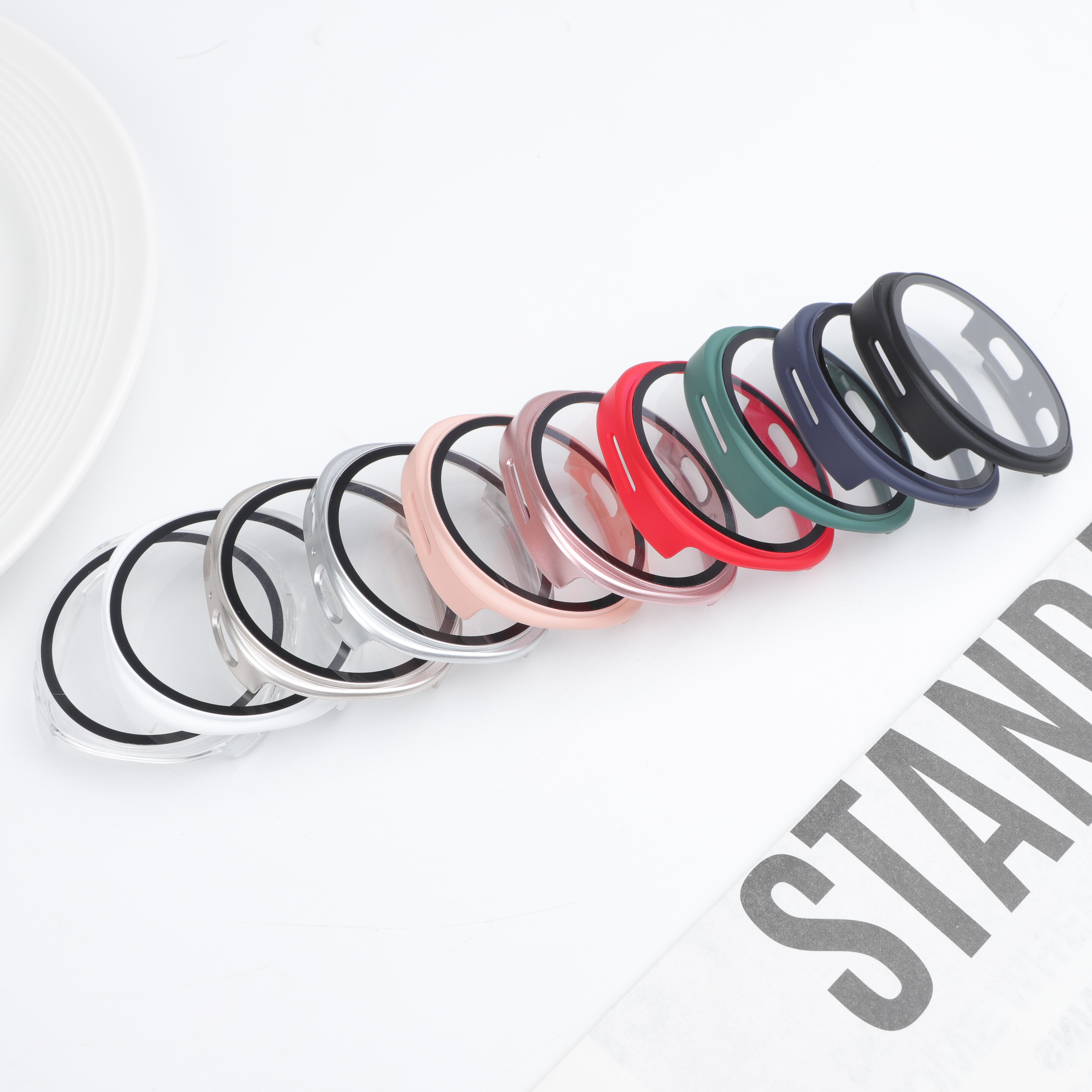 Hard PC Case for Samsung Galax - Smartwatch Band Accessories ulasan dan harga