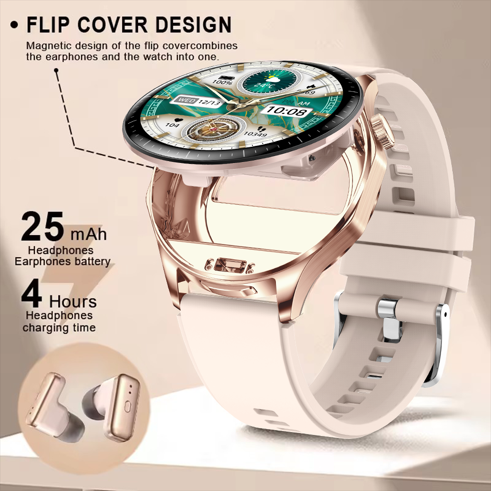 2026 new 2-In-1 TWS Headset Sm - Smartwatch Headset ulasan dan harga