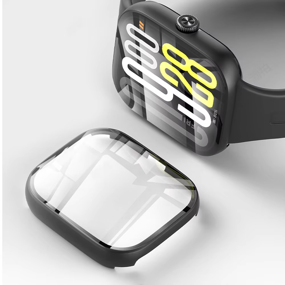 Tempered Glass+Case For Xiaomi - Smartwatch Band Accessories ulasan dan harga