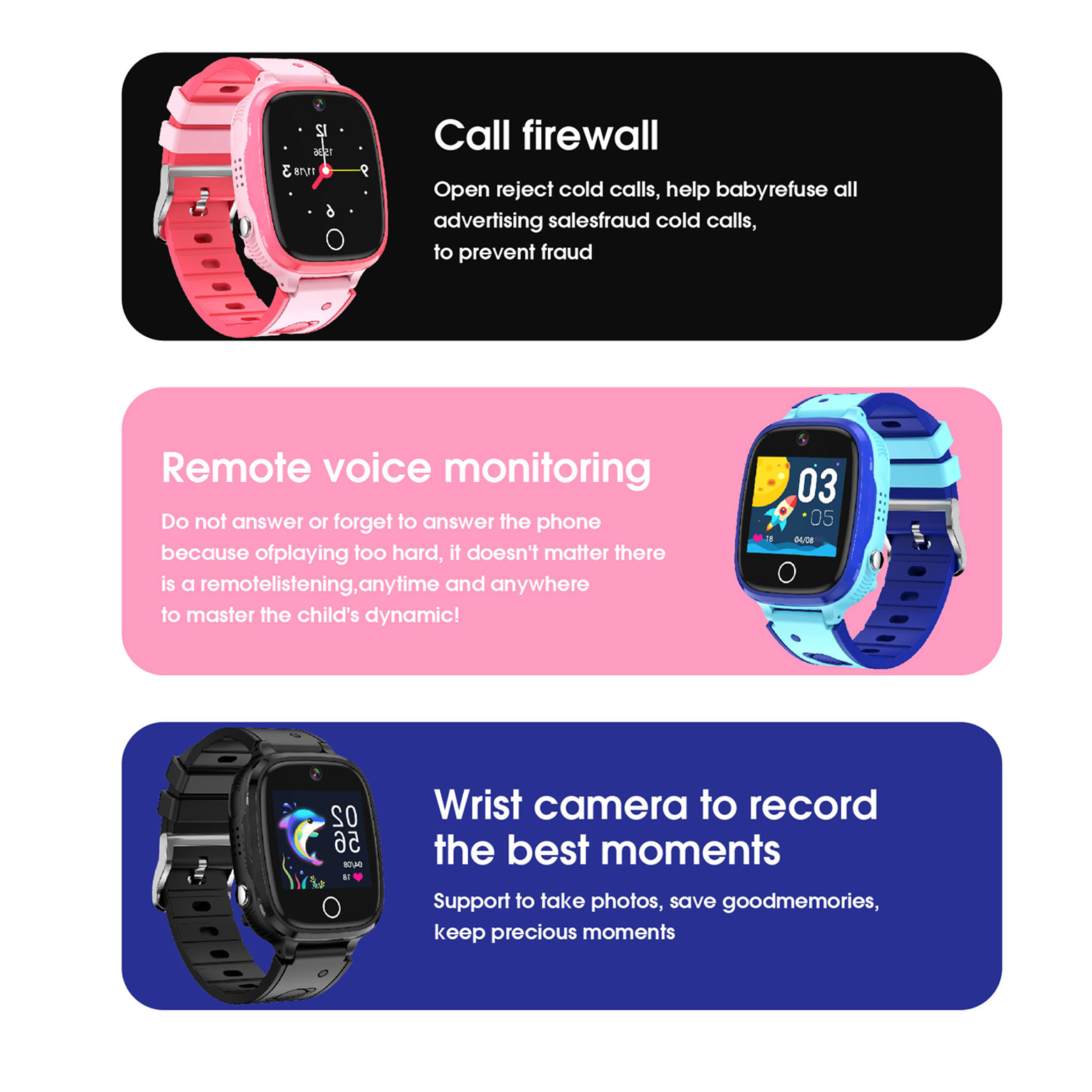 4G Student Sim Card Smart Watc - Smartwatch Id ulasan dan harga