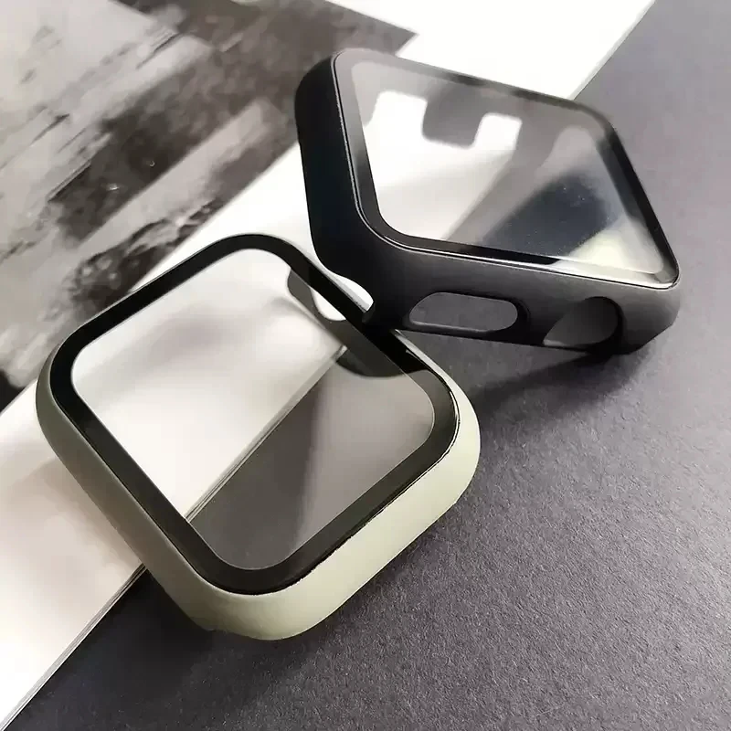 Glass+Case+Strap for Apple Wat - Smartwatch Band Accessories ulasan dan harga