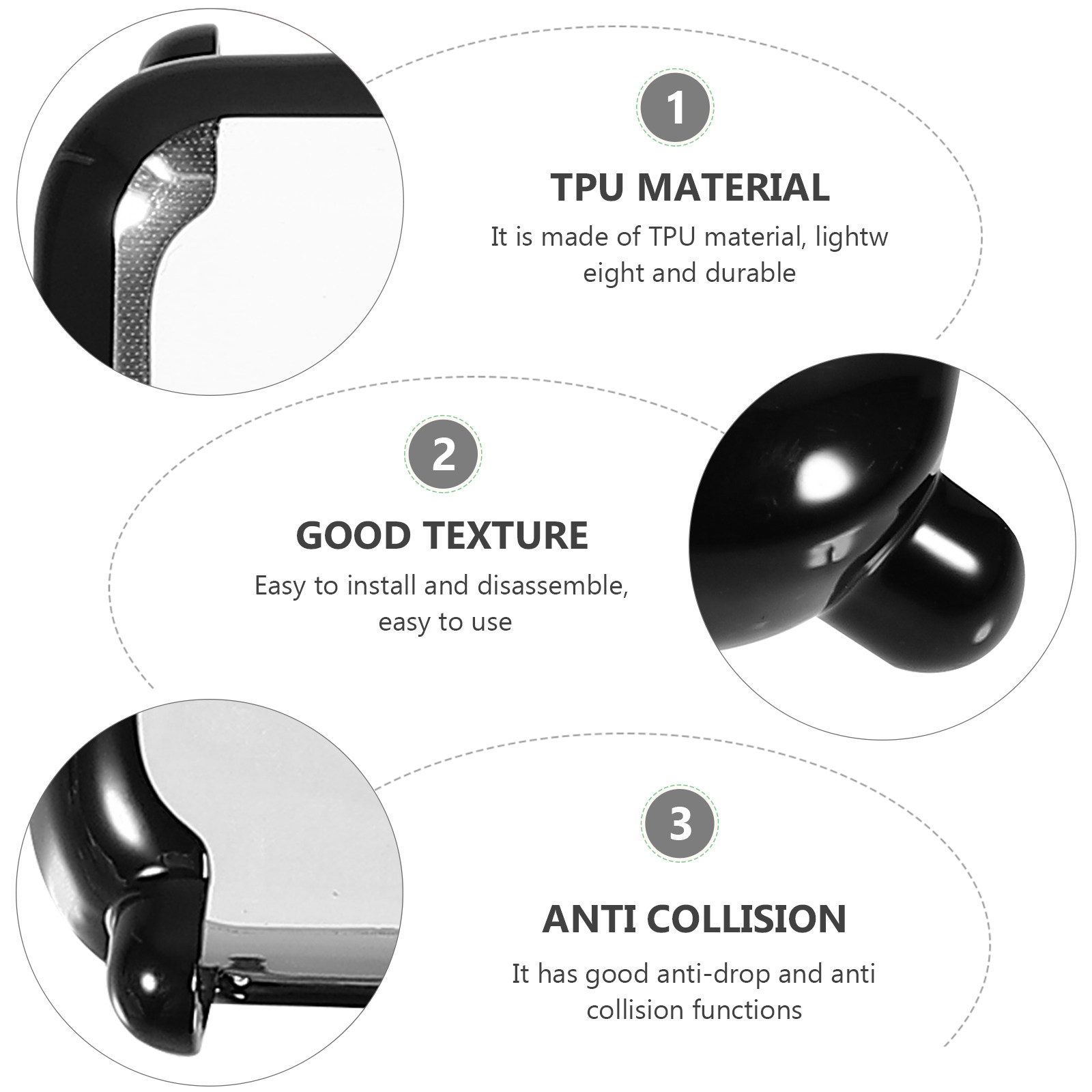 3Pcs Tpu Watch Shell Protectiv - Smartwatch Case ulasan dan harga