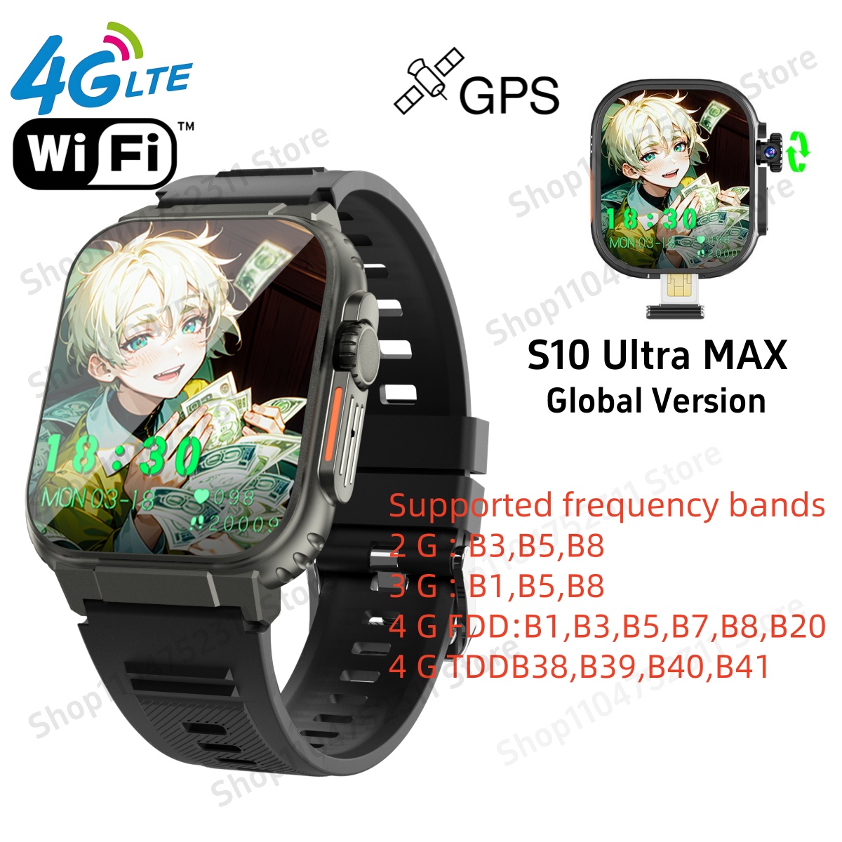 S10 Ultra MAX Smartwatch 4G 5G - Smartwatch Store ulasan dan harga