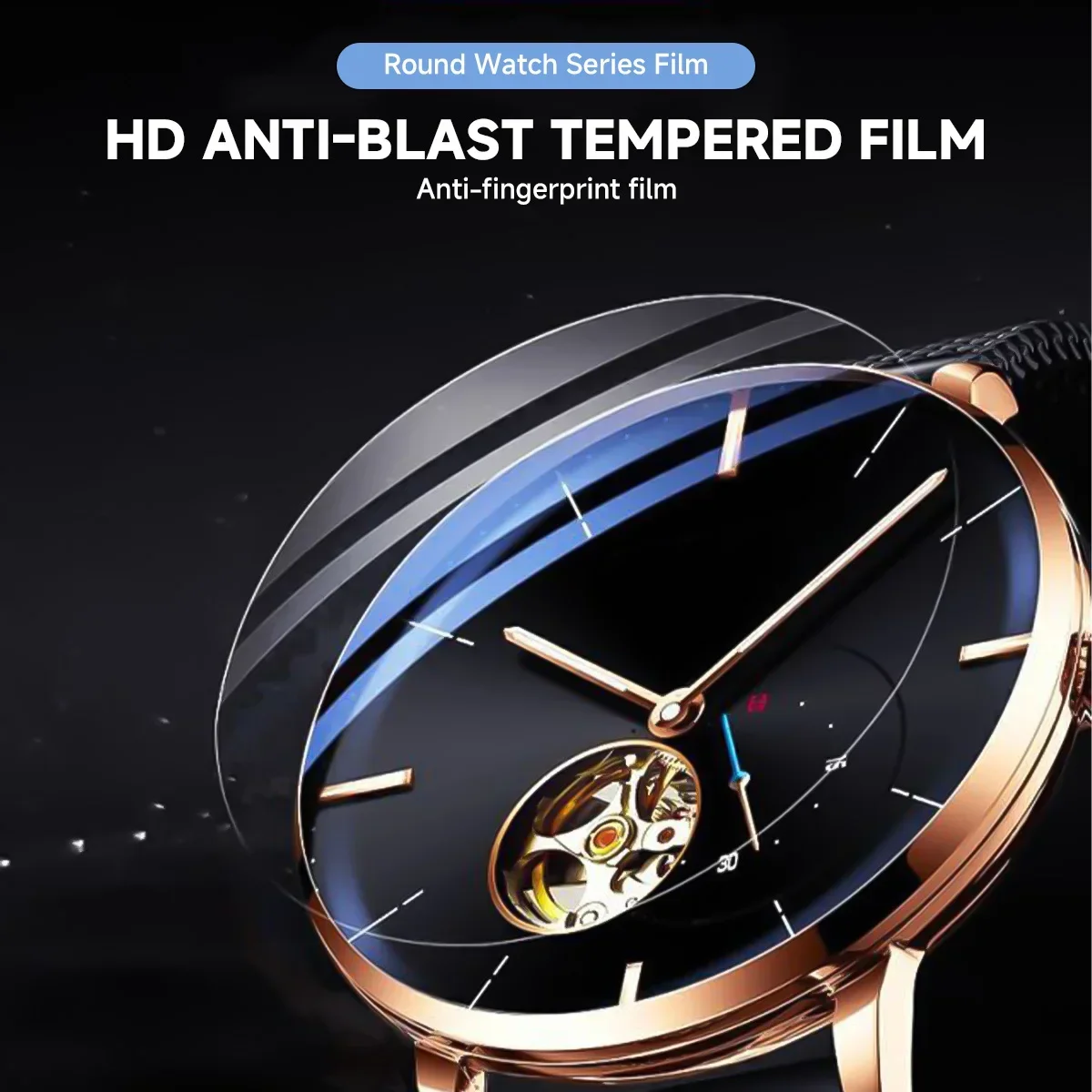 26-46mm Universal Tempered Gla - Watch Face Protector ulasan dan harga