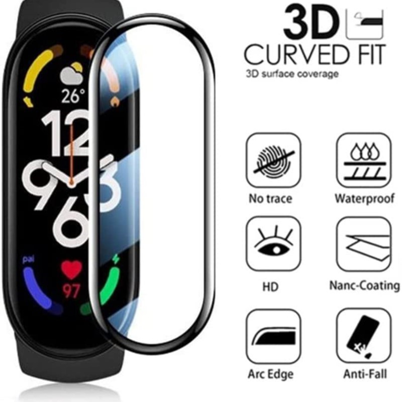 3D Full Screen Protector For X - Smartwatch Straps & Accessories ulasan dan harga