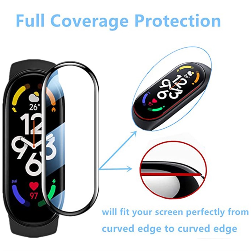 3D Full Screen Protector For X - Smartwatch Straps & Accessories ulasan dan harga