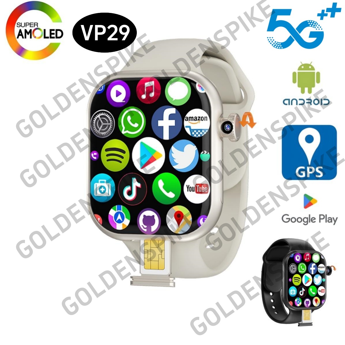 VP29 S10 Plus Smartwatch 4G LT - Smartwatch Store ulasan dan harga