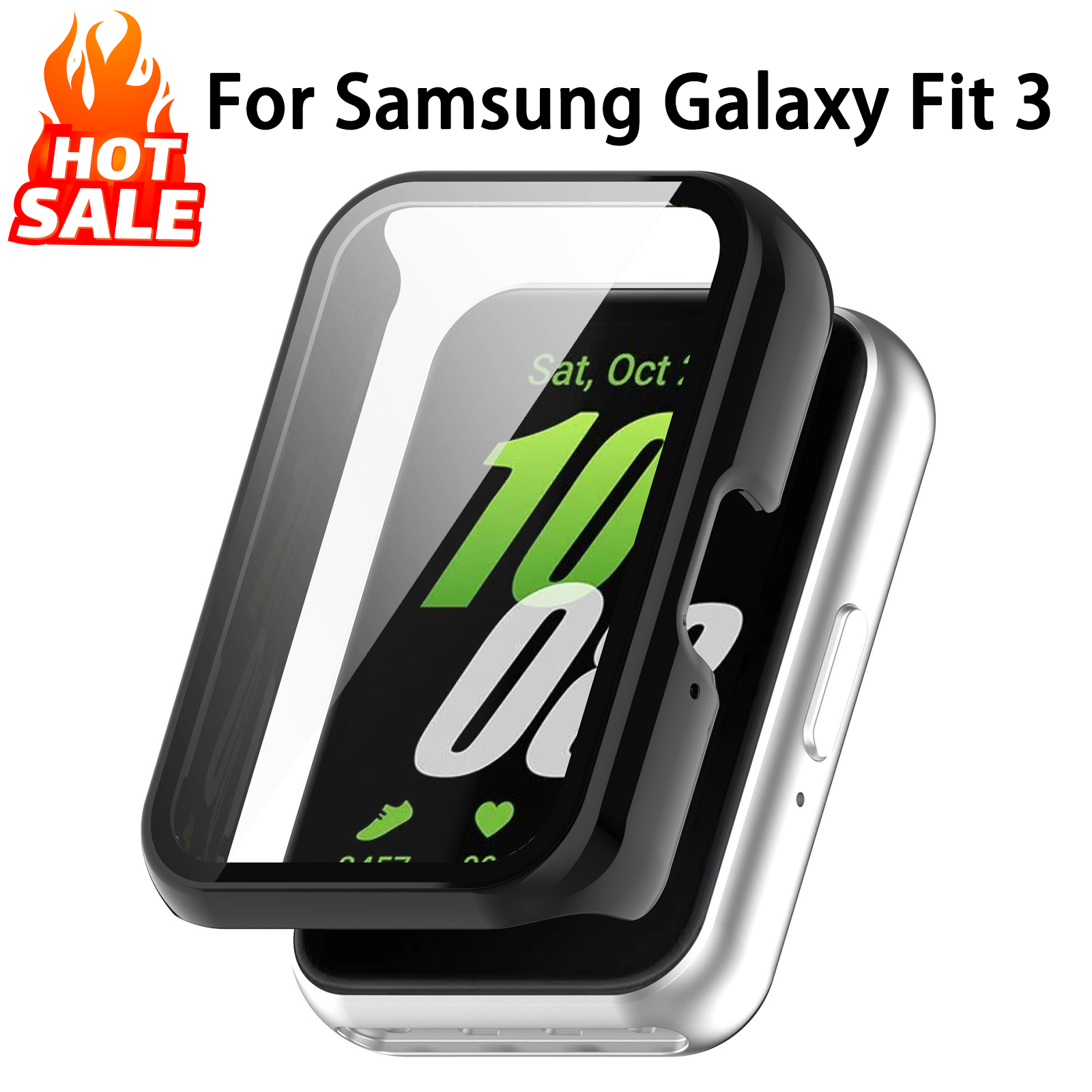 Glass+Case For Samsung Galaxy  - Samsung Smartwatch Accessories ulasan dan harga
