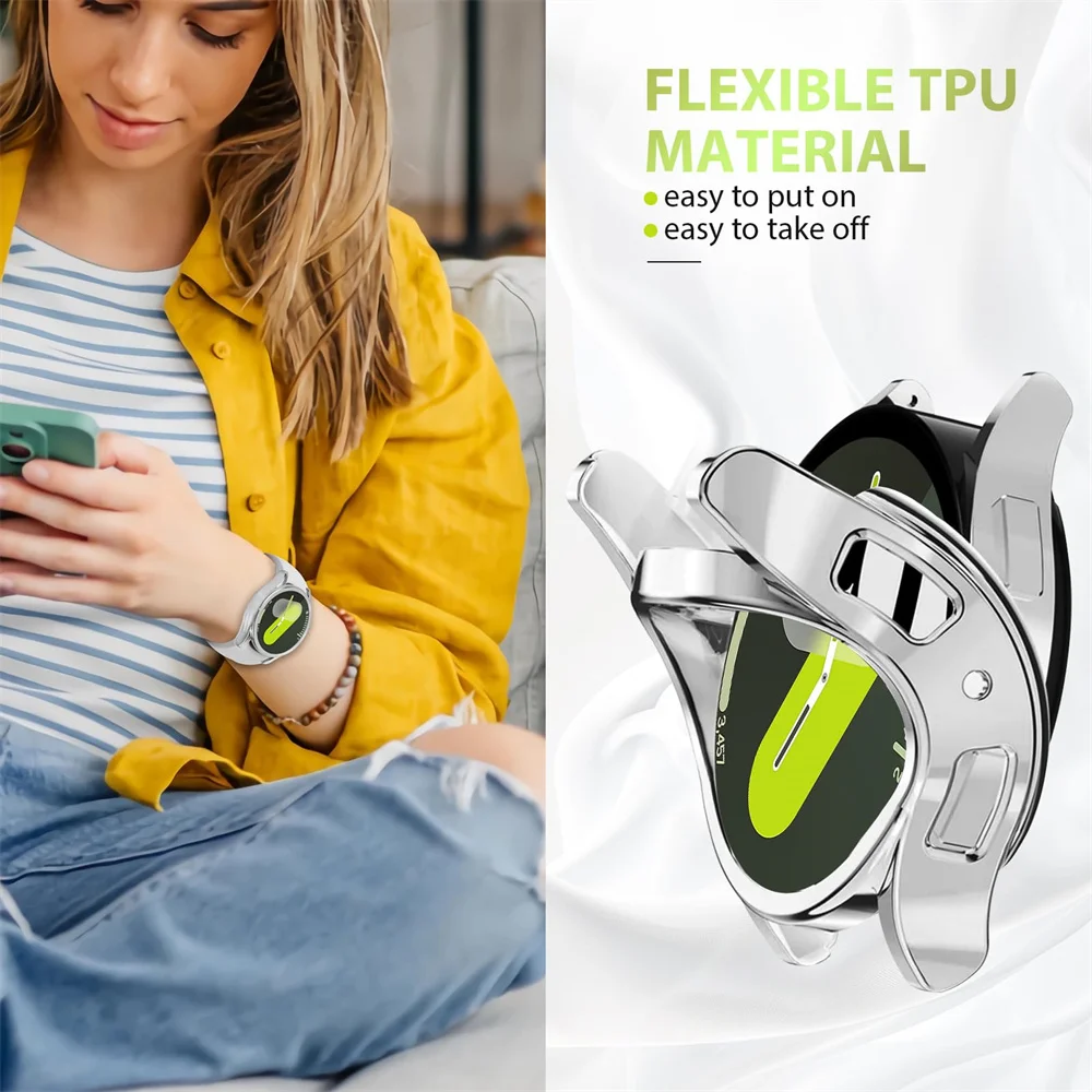 New Plating TPU Case for Samsu - Samsung Smartwatch Accessories ulasan dan harga
