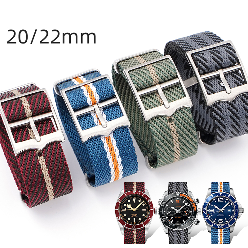 20mm 22mm Weave Canvas Nylon S - Nylon Nato Strap ulasan dan harga