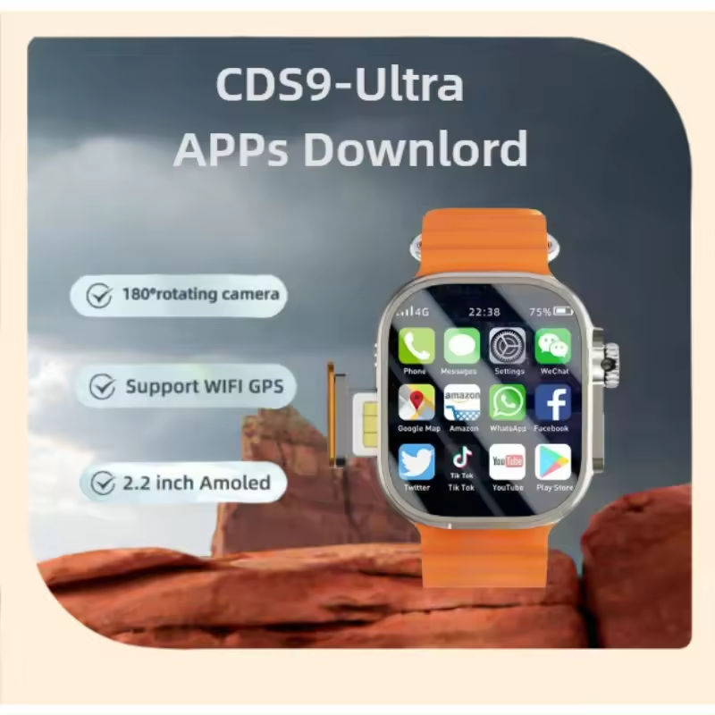 CDS9 Ultra smartwatch 4G netwo - Smartwatch Store ulasan dan harga
