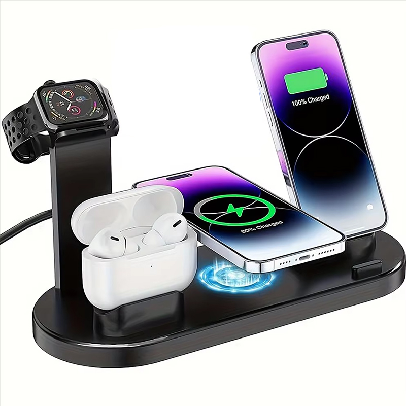 7 in 1 Wireless Charger Stand  - Watch Charging Dock ulasan dan harga