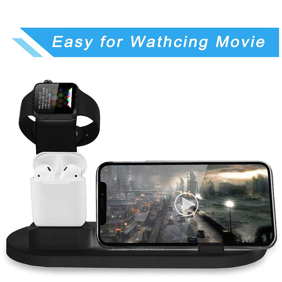 7 in 1 Wireless Charger Stand  - Watch Charging Dock ulasan dan harga