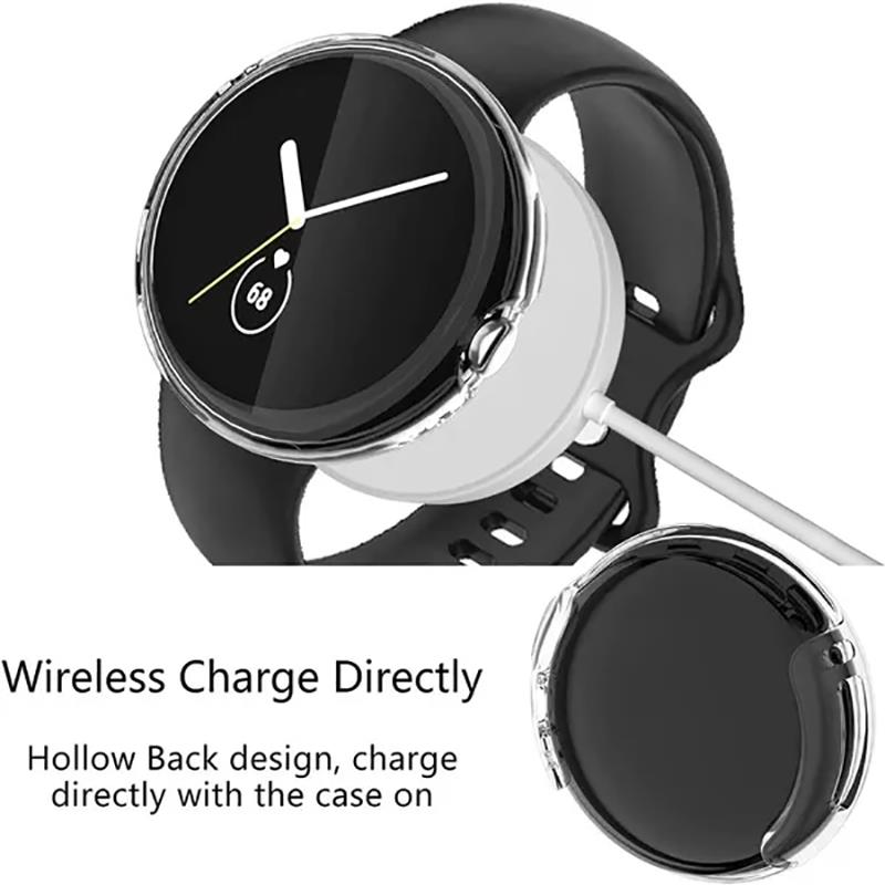 Tempered Glass+Cover For Googl - Smartwatch Band Accessories ulasan dan harga